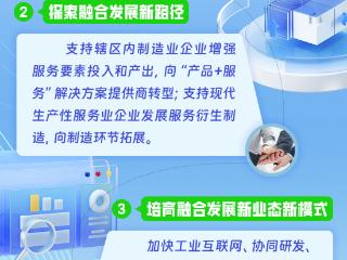 一图读懂丨河南要建“两业融合发展区”，培育方案来了！