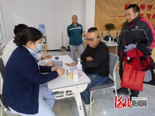 石家庄市栾城区开展新就业群体冬季送温暖活动