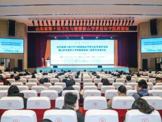 跨山海 聚英才 汇百川 成未来——山东省第十届卫生与健康泰山学者论坛中医药分论坛暨医院第二届青年学者论坛开幕