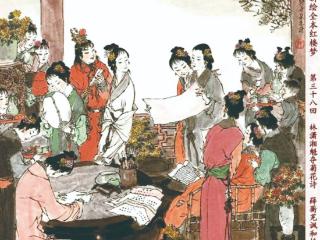 细品林黛玉魁夺菊花诗