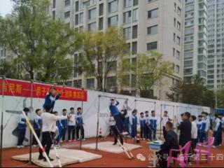 临沂第三十四中学校园吉尼斯引体向上团队挑战赛落幕
