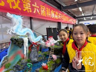 合肥小学生为废旧物品施“魔法” “复活”山海经神兽