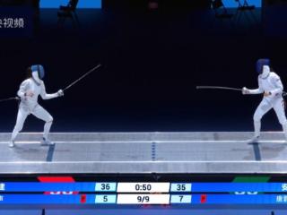 十五运会击剑项目安徽女子重剑团体摘银