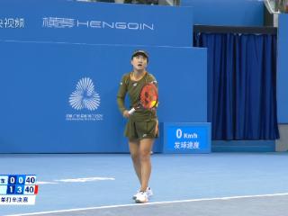 安徽队朱琳晋级决赛：要为安徽网球奖牌换个颜色