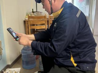 山东移动招远分公司秋冬宽带服务义诊暖心启动 专业服务守护数字生活