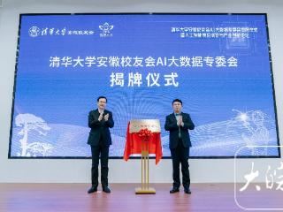 清华大学安徽校友会AI大数据专委会揭牌