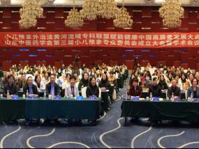 山东中医药学会第三届小儿推拿专业委员会成立大会暨学术会议在山东济南召开