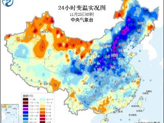 冷空气一波未平一波又起 大风蓝色预警持续发布中