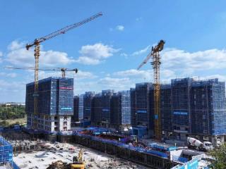 品质引领，江宁城建集团地块项目建设奋进冲刺