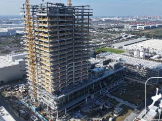 合肥首个装配式“工业上楼”示范工程！大众汽车亚洲最大研发中心封顶