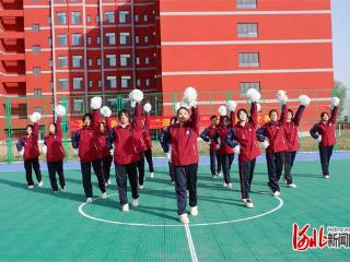 石家庄金石中学校园篮球赛火热开赛