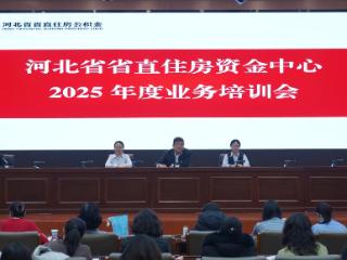 河北省省直住房资金中心2025年度业务培训会举行