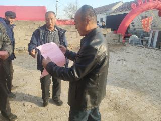 筑牢冬安防线——东营市利津县陈庄镇人大代表入户宣讲防一氧化碳中毒