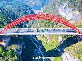 通车在即！马场河特大桥完成荷载试验