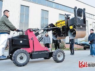 促进民营经济高质量发展·超能量的“中小微”（十九）｜乡村小厂造出“搬运神器”