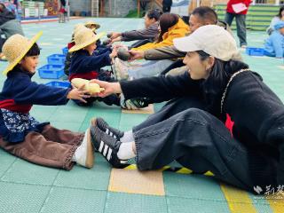 萌娃欢乐竞技 江汉区童梦幼儿园秋季农耕运动会趣味启幕