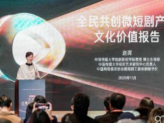 中国传媒大学视听艺术研究中心发布报告：微短剧成促进消费、服务民生、传承文化新载体