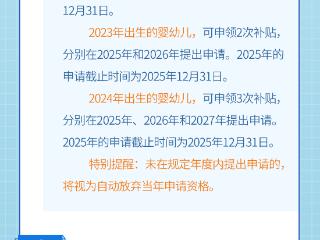 豫政问答丨河南育儿补贴什么时候发？怎么发？一起来看！