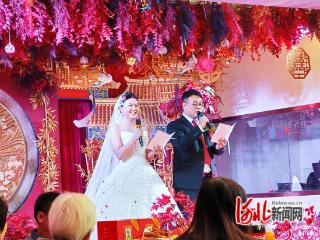 石家庄市新华区一对新人自办简约婚礼