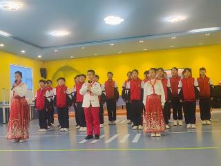 莒南县第三小学举行“文韵之声 书香润心”五年级专场朗诵比赛活动