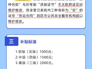 人社政策“周周讲”第三十四期 | 崂山区技能提升补贴申领指南