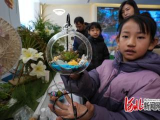 河北迁安：组织青少年开展微景观亲子手工活动