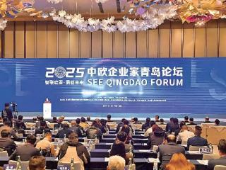 2025中欧企业家青岛论坛落幕：刘盛宇谈青年创新与可持续发展