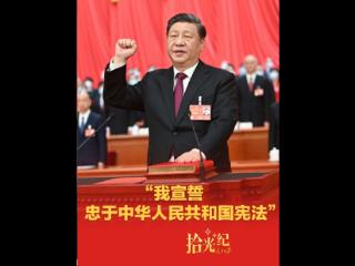 拾光纪·“我宣誓：忠于中华人民共和国宪法”