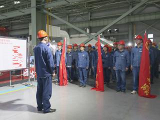 党建红引领检修蓝 江东能运以实干铸精品工程