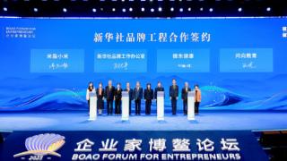 米脂小米入选新华社品牌工程签约仪式在海南博鳌举行