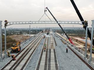 新建唐村线路所“四电”工程开始建设