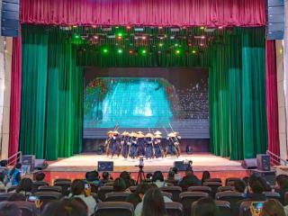 中国功夫进校园 河南省少林武术馆交流活动走进河南工程学院