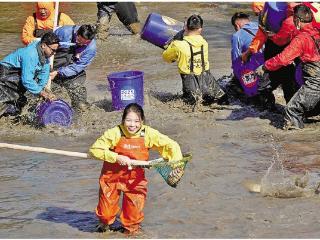 西溪干塘节来了 年味浓了