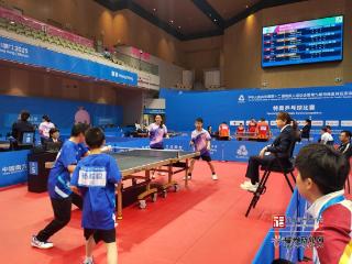 福州选手摘得全国残特奥会乒乓球混双桂冠