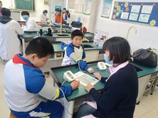 淄博市博山区四十亩地小学开展学生体检工作