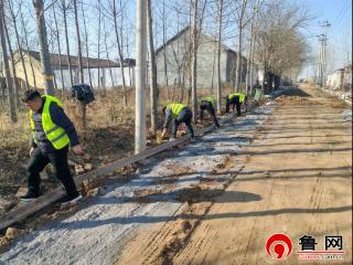 德州市陵城区于集乡：以工代赈增收入，修桥铺路暖人心