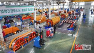 坚定信心勇挑大梁·产业新亮点丨河北特色产业集群共享智造故事(五):关键设备共享为宁晋线缆带来什么