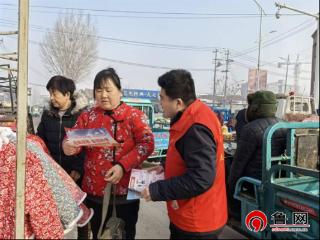 【社会主义核心价值观五融入】德州市陵城区于集乡开展“大集宣法入人心 反邪防线筑基层”活动