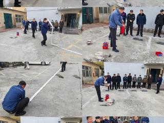 山东移动临沂分公司开展消防火灾应急演练活动