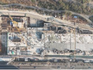 湛河之畔拓新篇！中建七局安装公司平顶山体育公园项目地下篮球场封顶