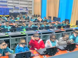3D眼镜藏奥秘 绿书签护童心——宅子村联合幼儿园特色护苗活动纪实