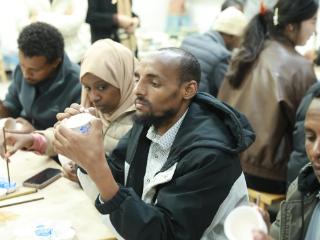 埃塞俄比亚高校教师沉浸式体验中国非遗文化活动在郑州信息科技职业学院举行