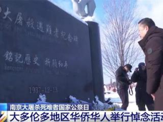 南京大屠杀死难者国家公祭日 多国华侨华人举行悼念活动