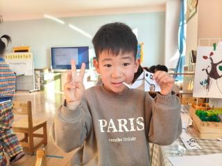 淄博淄川区柳泉幼儿园：指尖巧思 折出大象萌趣