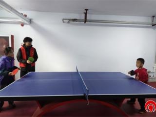 【文化社区建设】德州天衢新区宋官屯街道滨河社区开展“快乐乒乓，健康成长”青少年乒乓球公益培训活动