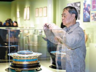 近两百件景泰蓝珍品“相约”国家大剧院