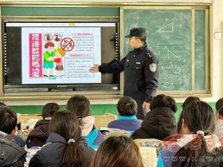 金盾护苗：涝店派出所全维度筑牢校园安全防线