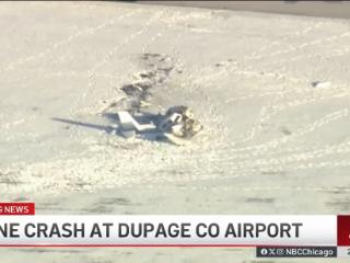 美国一小型飞机坠毁 机上两人全部死亡