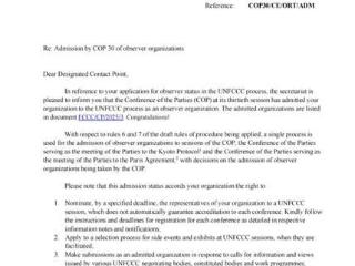 西北大学获批成为《联合国气候变化框架公约》观察员