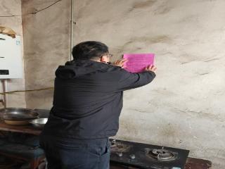 济南市莱芜区寨里镇唐王许村开展冬季防范一氧化碳中毒排查工作